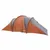 Produktbild 7 för Campingtält 6 Personer grå & orange 576x238x193 cm 185T taft