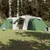 Produktbild 3 för Campingtält 12 personer grön 840x720x200 cm 185T taft
