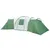 Produktbild 5 för Campingtält 12 personer grön 840x720x200 cm 185T taft