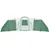 Produktbild 6 för Campingtält 12 personer grön 840x720x200 cm 185T taft