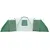 Produktbild 10 för Campingtält 12 personer grön 840x720x200 cm 185T taft