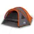 Produktbild 2 för Campingtält 4 Personer grå & orange 300x250x132 cm 185T taft