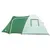 Produktbild 6 för Campingtält 6 personer grön 466x342x200 cm 185T taft