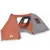 Produktbild 2 för Campingtält 6 Personer grå & orange 466x342x200 cm 185T taft
