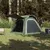 Produktbild 3 för Campingtält 4 personer grön 240x221x160 cm 185T taft