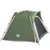 Produktbild 6 för Campingtält 4 personer grön 240x221x160 cm 185T taft