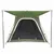 Produktbild 8 för Campingtält 4 personer grön 240x221x160 cm 185T taft