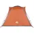Produktbild 7 för Campingtält 4 Personer grå & orange 240x221x160 cm 185T taft