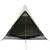 Produktbild 5 för Campingtält 2 personer grön 200x120x88/62 cm 185T taft