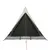 Produktbild 6 för Campingtält 2 personer grön 200x120x88/62 cm 185T taft