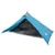 Produktbild 6 för Campingtält 1 person blå 255x153x130 cm 185T taft