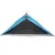 Produktbild 7 för Campingtält 1 person blå 255x153x130 cm 185T taft