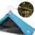 Produktbild 10 för Campingtält 1 person blå 255x153x130 cm 185T taft