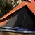 Produktbild 3 för Campingtält 1 Person grå & orange 255x153x130 cm 185T taft