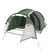 Produktbild 4 för Campingtält 4 personer grön 360x140x105 cm 185T taft