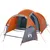 Produktbild 5 för Campingtält 4 Personer grå & orange 360x135x105 cm 185T taft