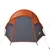 Produktbild 7 för Campingtält 4 Personer grå & orange 360x135x105 cm 185T taft