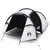 Produktbild 2 för Campingtält 4 personer vit 360x135x105 cm 185T taft