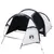 Produktbild 4 för Campingtält 4 personer vit 360x135x105 cm 185T taft