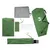 Produktbild 12 för Campingtält 3 personer grön 370x185x116 cm 185T taft