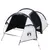 Produktbild 4 för Campingtält 3 personer vit 370x185x116 cm 190T taft