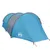 Produktbild 5 för Campingtält 4 personer blå 405x170x106 cm 185T taft