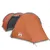 Produktbild 2 för Campingtält 4 Personer grå & orange 405x170x106 cm 185T taft