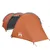 Produktbild 4 för Campingtält 4 Personer grå & orange 405x170x106 cm 185T taft