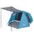 Produktbild 4 för Campingtält 4 personer blå 420x260x153 cm 185T taft