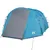 Produktbild 5 för Campingtält 4 personer blå 420x260x153 cm 185T taft