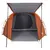 Produktbild 7 för Campingtält 4 Personer grå & orange 420x260x153 cm 185T taft