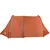 Produktbild 8 för Campingtält 4 Personer grå & orange 420x260x153 cm 185T taft