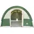Produktbild 7 för Campingtält 4 personer grön 483x340x193 cm 185T taft