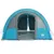 Produktbild 7 för Campingtält 4 personer blå 483x340x193 cm 185T taft