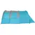 Produktbild 8 för Campingtält 4 personer blå 483x340x193 cm 185T taft