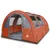 Produktbild 2 för Campingtält 4 Personer grå & orange 483x340x193 cm 185T taft