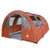 Produktbild 4 för Campingtält 4 Personer grå & orange 483x340x193 cm 185T taft