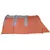 Produktbild 8 för Campingtält 4 Personer grå & orange 483x340x193 cm 185T taft