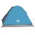 Produktbild 9 för Campingtält 3 personer blå 240x217x120 cm 190T taft