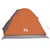 Produktbild 9 för Campingtält 3 personer grå och orange 240x217x120 cm 190T taft