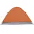Produktbild 10 för Campingtält 3 personer grå och orange 240x217x120 cm 190T taft