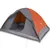 Produktbild 2 för Campingtält 6 personer grå och orange 348x340x190 cm 190T taft