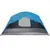 Produktbild 11 för Campingtält 4 personer blå 350x280x155 cm 190T taft