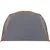 Produktbild 6 för Campingtält 4 Personer grå & orange 350x280x155 cm 190T taft