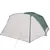 Produktbild 6 för Campingtält 6 personer grön 412x370x190 cm 190T taft