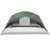 Produktbild 9 för Campingtält 6 personer grön 412x370x190 cm 190T taft