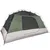 Produktbild 11 för Campingtält 6 personer grön 412x370x190 cm 190T taft