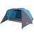 Produktbild 4 för Campingtält 6 personer blå 412x370x190 cm 190T taft