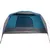 Produktbild 5 för Campingtält 6 personer blå 412x370x190 cm 190T taft
