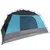 Produktbild 11 för Campingtält 6 personer blå 412x370x190 cm 190T taft